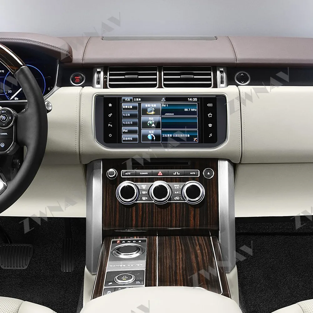 

ZWNAV Car Multimedia Player Navigation for Land Rover Range Rover SVA LWB (L405) 2012~2018 for MudRunner Headunit stereo Monit