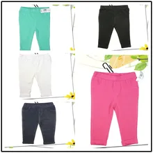 Леггинсы для девочек Разноцветные детские штаны хлопковые штаны для девочек