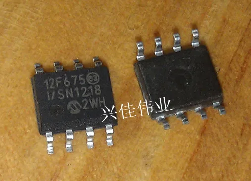 20 шт./лот PIC12F675-I/SN PIC12F675I/SN лапками углублением SOP-8