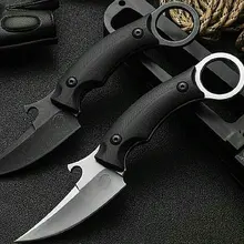 Helly Tec Походный нож D2 Сталь с G10 Ручка легкие ножи для охоты и выживания многофункциональный инструмент K оболочка дропшиппинг