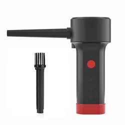 Plumeau à Air électrique sans fil, nettoyage de clavier d'ordinateur, plumeau portable Rechargeable pour ordinateur 