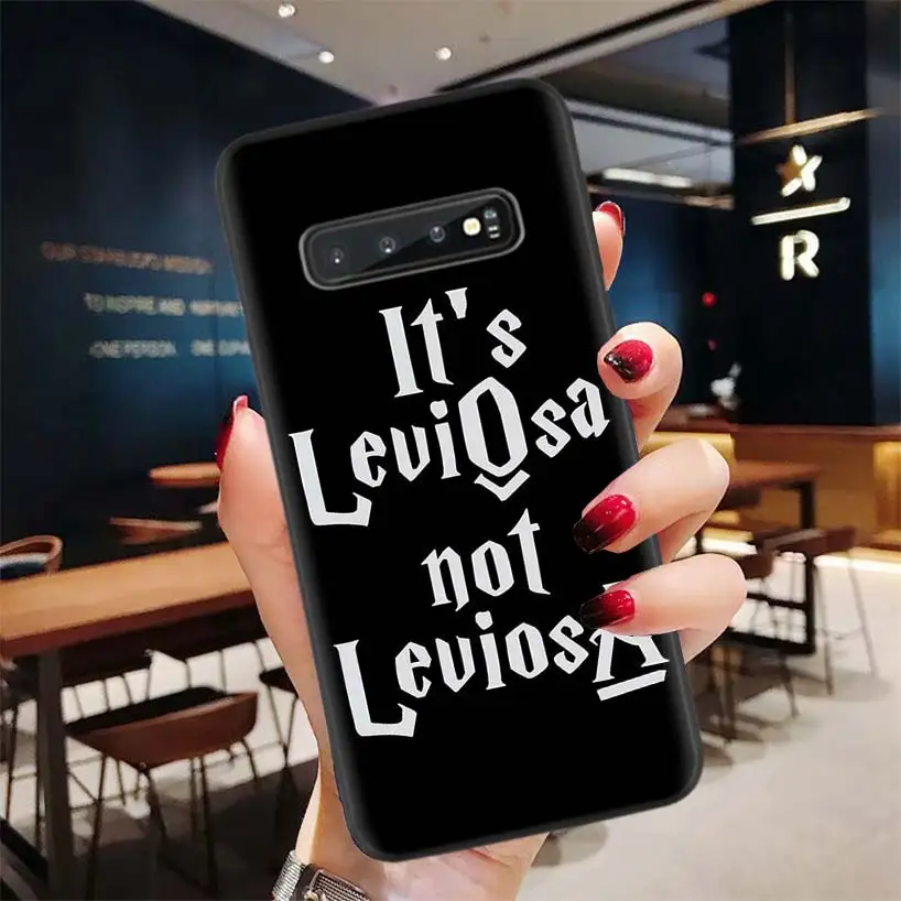 Гарри Поттера любовь черный чехол для samsung Galaxy S10 Note 10 9 8 S9 S8 J4 J6 J8+ плюс S7 S6 силиконовый чехол для телефона - Цвет: BD180-5