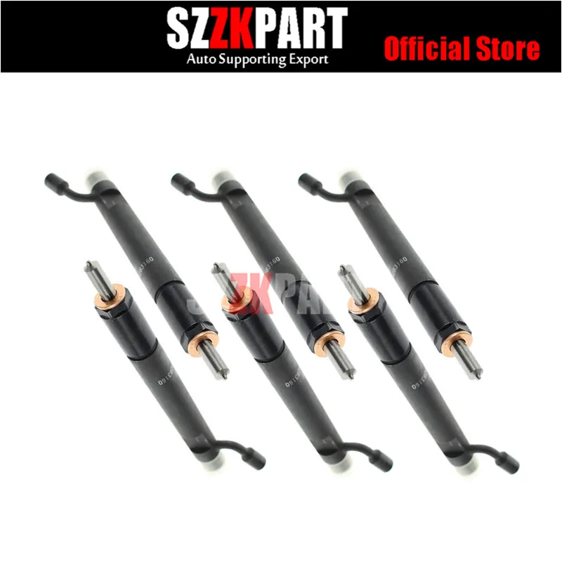 

New 6 pc Fuel Injector Fit For CUMMINS C8.3L 6C 6CT 6CTA 6CTAA C3283160 3283160
