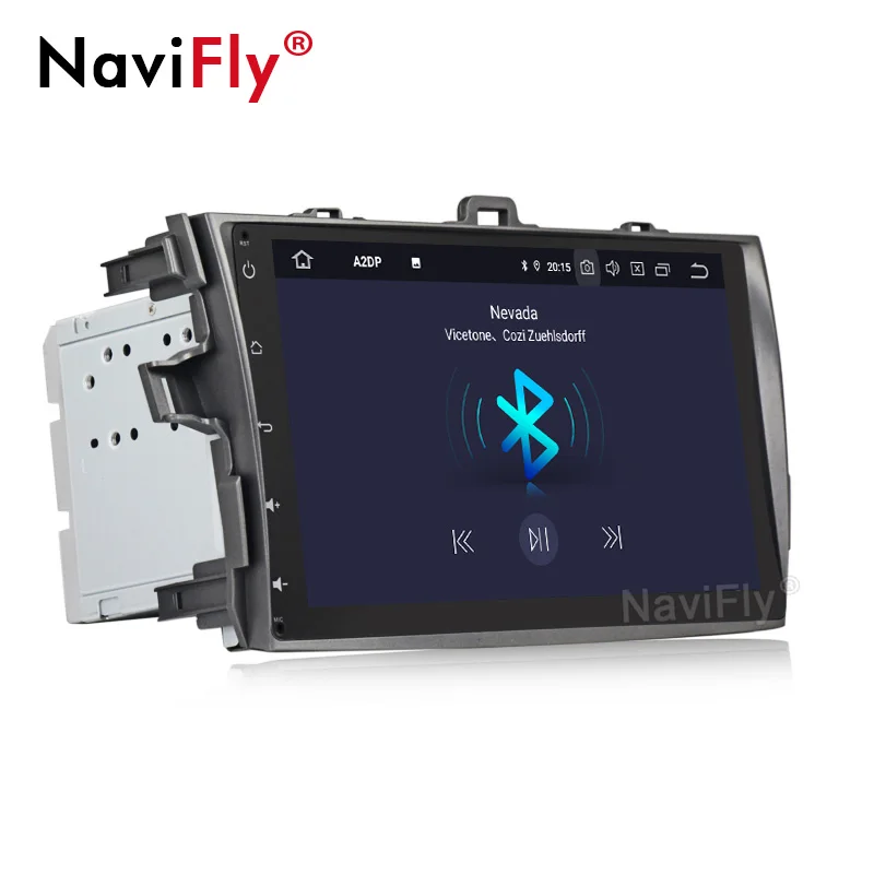 Flash Deal NaviFly IPS DSP Android 9.0 car multimedia player for Toyota corolla 2007 2008 2009 2010 2011 car gps navigation autoradio am fm 3
