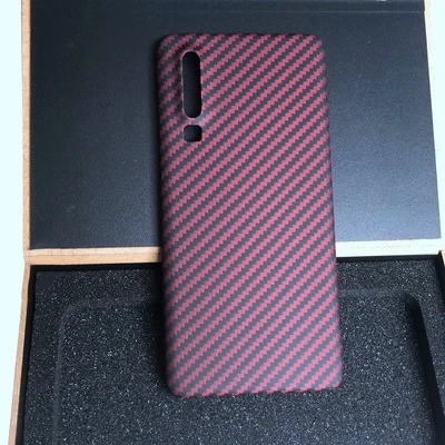 P30 matte red Чехол из углеродного волокна для huawei P30 PRO P30 P20 PRO P20 Ультратонкий чехол ручной работы - Цвет: P30 matte red