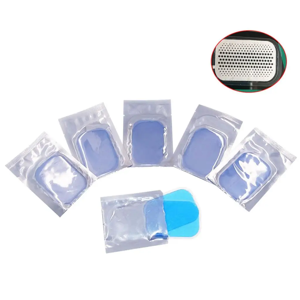 10PCS Hot Muscle Training Gear Hip Trainer Electric Trainer Hydrogel Abdominal Gel Stickers Helps Lift Shape Fitness Equipment