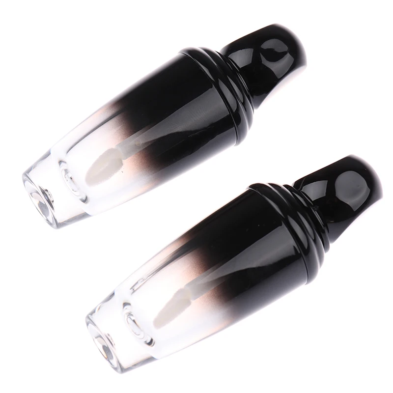 

Empty Lip Gloss Tubes With Lip Brush Plastic Lip Balm Tube Lipstick Mini Cosmetic Container Lip Gloss Refillable Tube