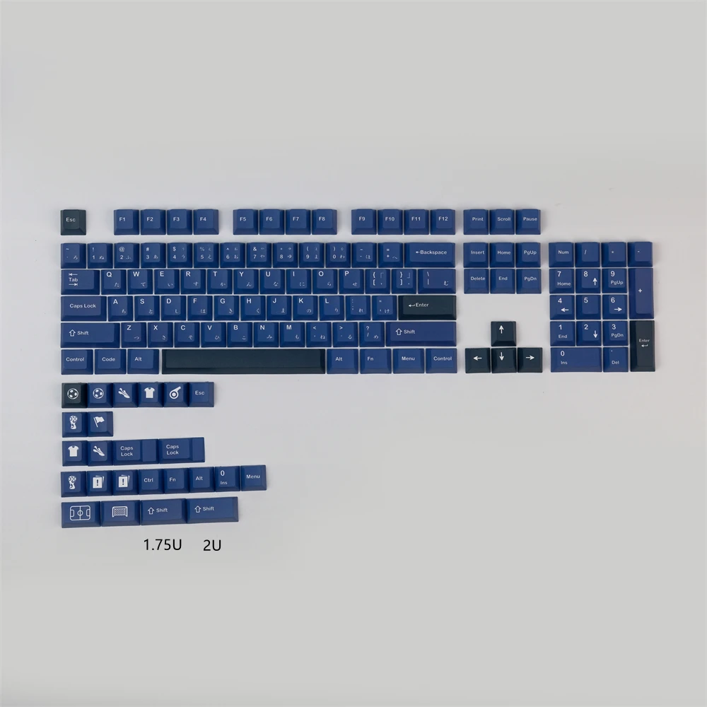 

PBT Keycaps DYE-Sublimation GMK Keycap Cherry Profile For Mechanical Keyboards 60 GK61 64 68 84 87 96 108 With 1.75U 2U Shift