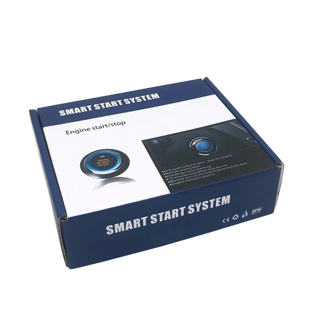 Высокое качество NQ-ST9005 12v Универсальный rdid, так Темный замок противоугонное устройство автомобиля нажатием одной кнопки Пуск модификации Системы