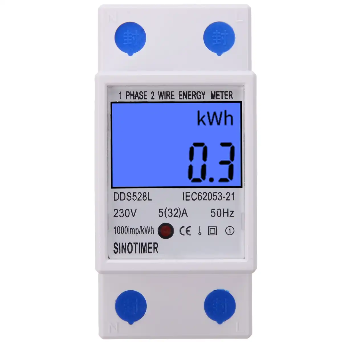 230V 5 32A 50Hz Digital Energy Meter 