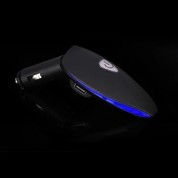 

Car Air Cleaner Ionizer Air Freshener Oxygen Bar Ionizer LED Light Indicator DualB Car Charger Negative Ion Air Purifiers