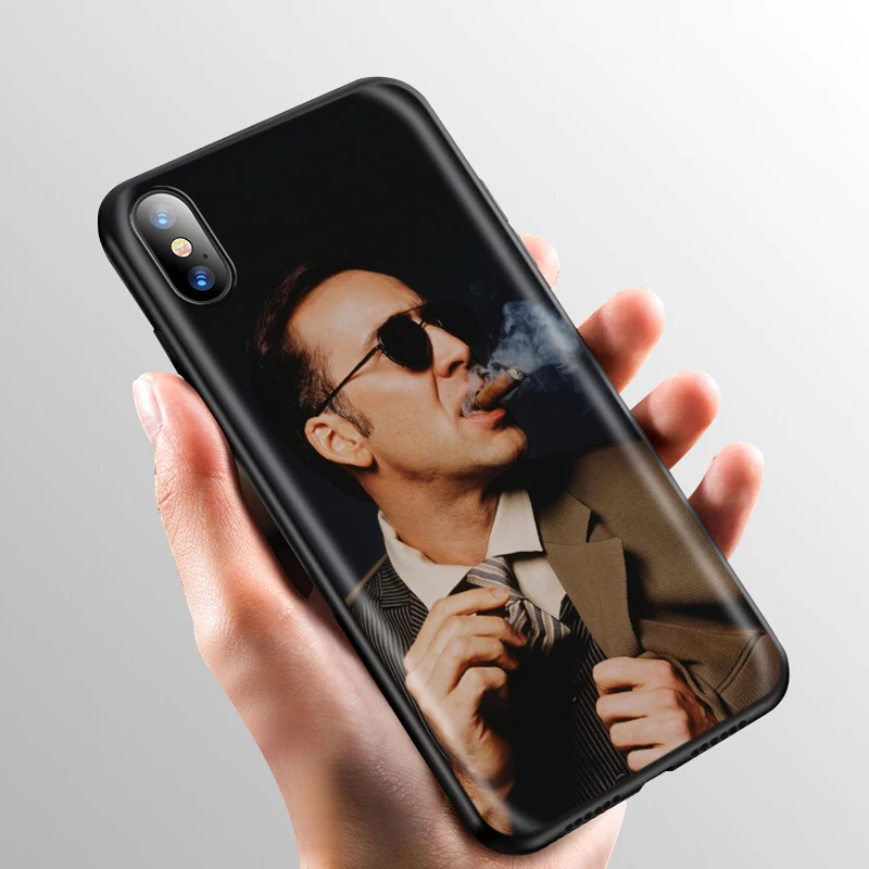 YIMAOC Nicolas Cage силиконовый мягкий чехол для iPhone 12 Mini 11 Pro XS Max XR X 8 7 6 6S Plus 5 5S SE|Бамперы| |