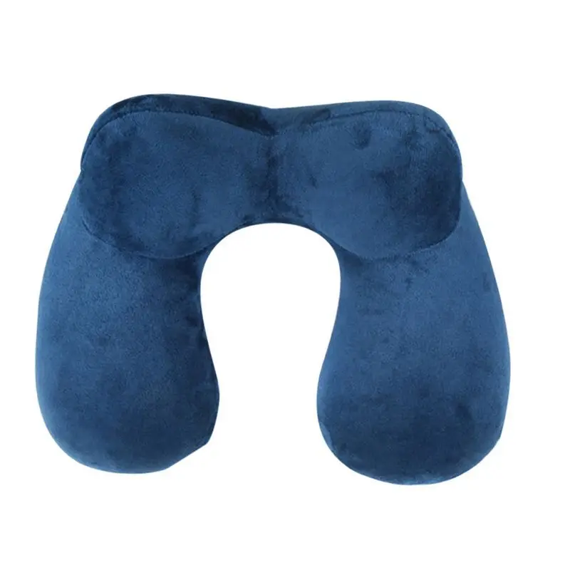 Ортопедические подушки с эффектом памяти, латексная подушка для шеи, мягкие подушки с медленным отскоком, массажер для здоровья шейки матки - Цвет: dark blue