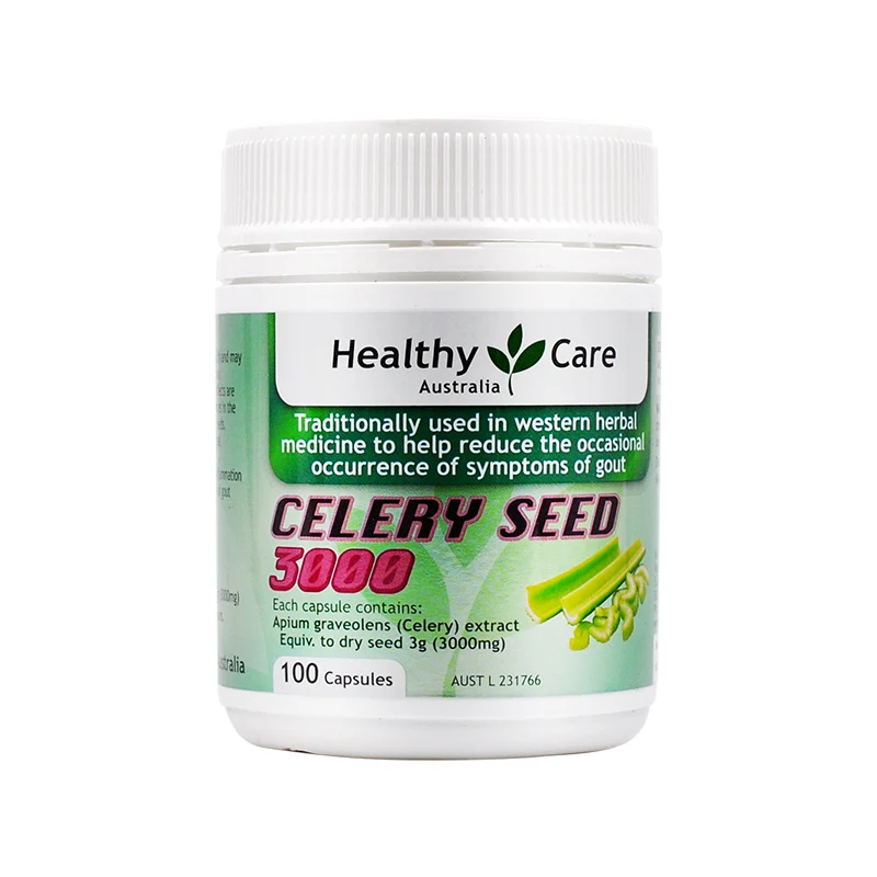 Healthy Care Celery Oil 3000mg 100 Caps (5)