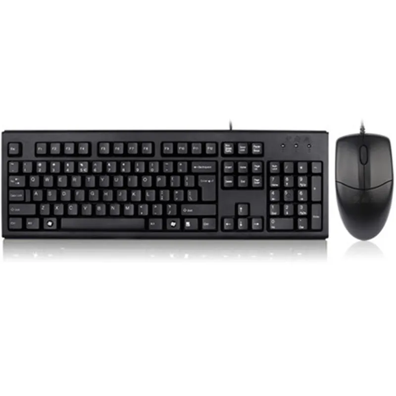 

Shuangfeiyan KK-5520N Wired Keyboard And Mouse Suit Desktop Laptop Cable Office Only Mouse And Keyboard