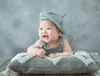 newborn photography props hat,beret and rompers 2