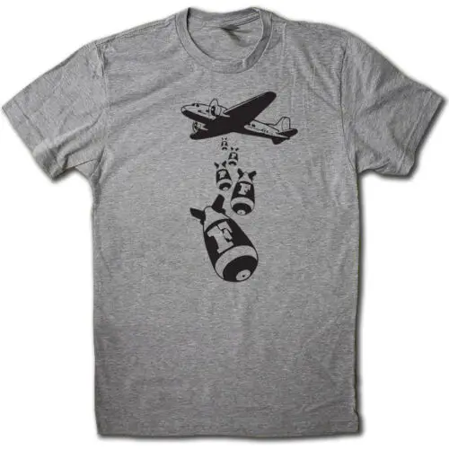 Падение F бомбы T-SHIRT... в буквальном порядке! Забавный колледж Юмор Potty рот футболка
