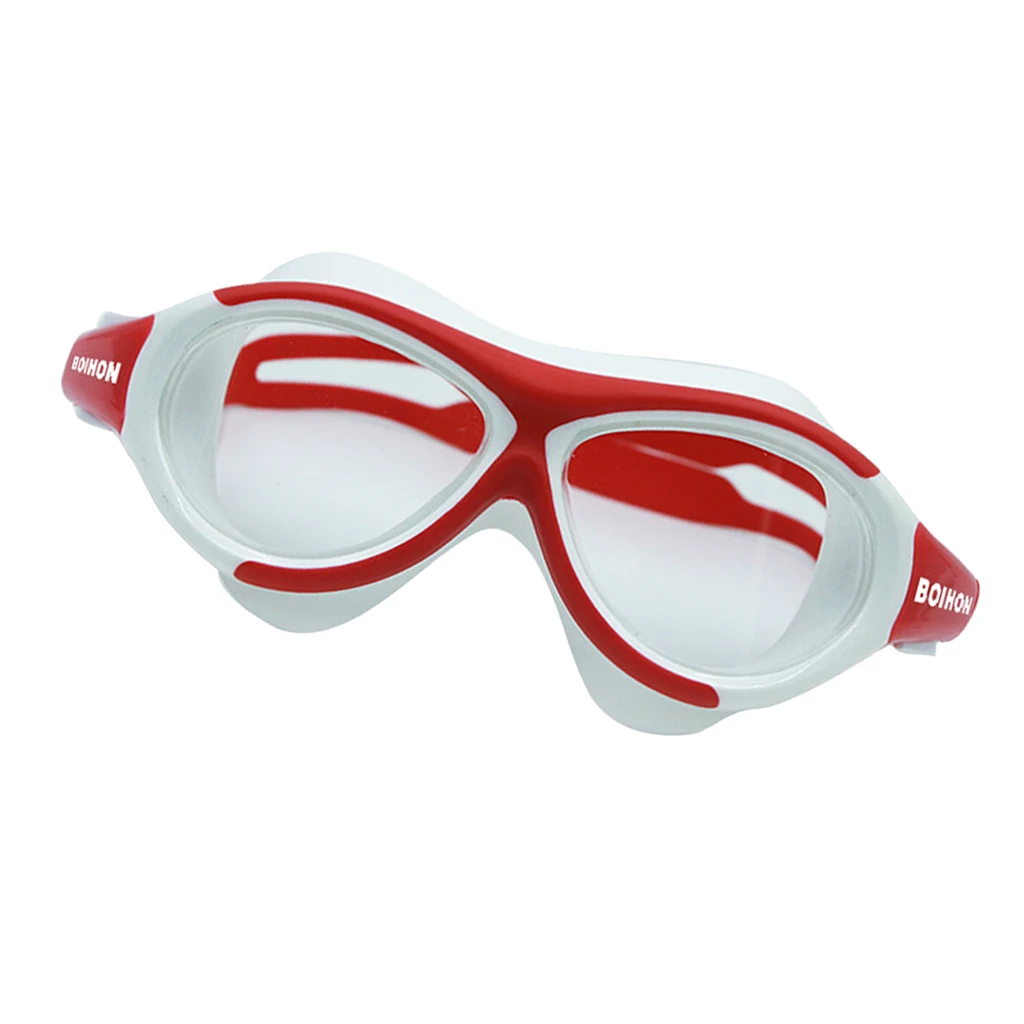 Swimming Goggles Swim Glasses with Better Visual Effects, Great Choice for Anti-fog and Wear-resisting
