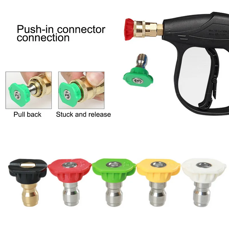 

1L Bottle Snow Foam Lance With Quick Connector Foam Blaster High Pressure Car Washer Gun Adjustable Foam