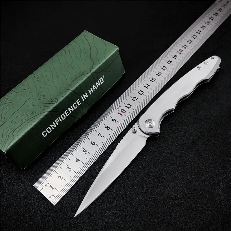 PROD 1005003127398562 New 7016 Pocket Folding Knife 8cr13mov Blade All
Steel Handle Camping Survival Knife Hunting Fishing Knife EDC Tool Gift
Box