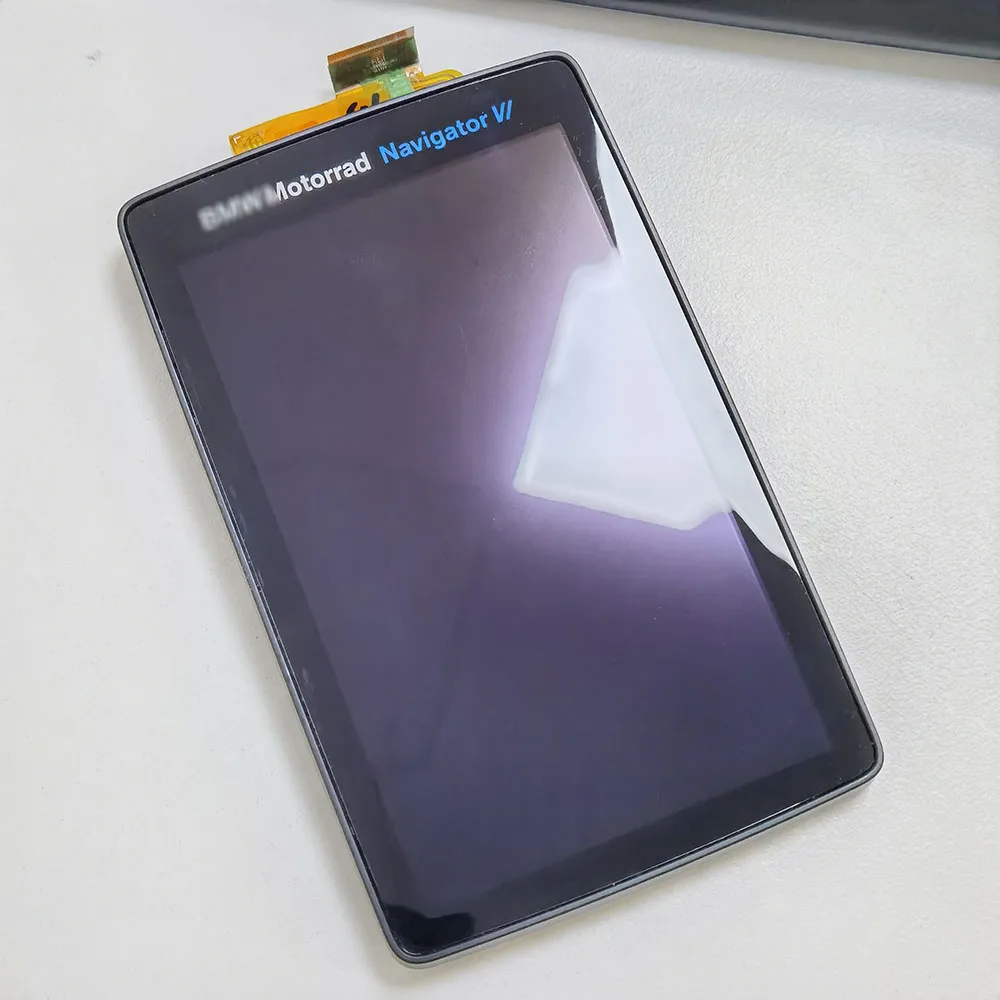 Tela Lcd para Bmw Motorrad Navigator vi lm Tela Sensível ao Toque com Moldura Nova Versão - Imagem 4