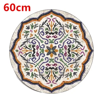 

Carpet Moroccan Geometric Ethnic Style Floor Mat Living Room Door Mat Bedroom Plush Vintage Rug