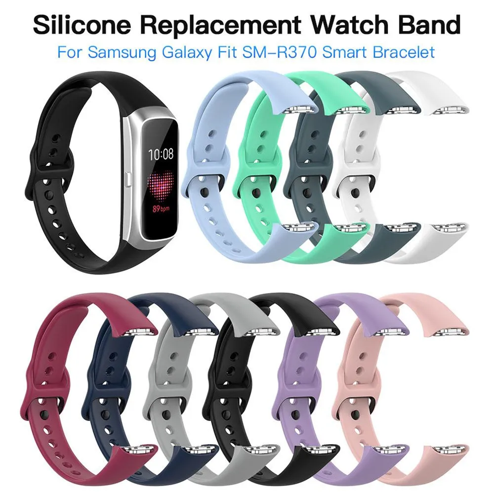 Силиконовый спортивный ремешок для часов на запястье Samsung Galaxy Fit аксессуары умных