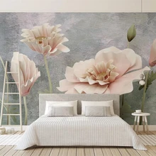 Beibehang пользовательские фото обои современный 3d красочный цветок обои для стен Фреска абстрактное искусство 3d обои спальня