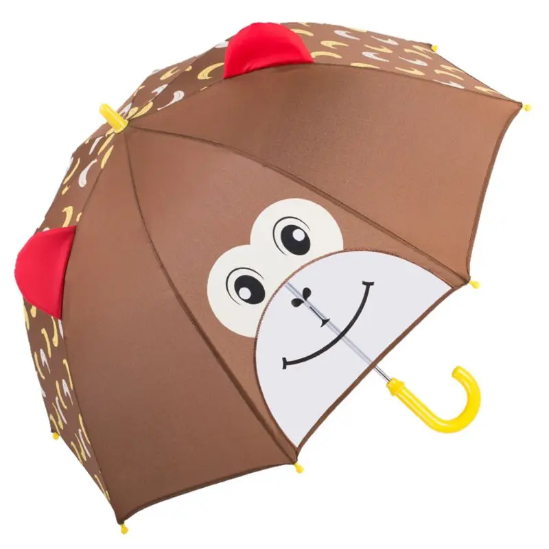 Детский мультяшный зонтик, пчела, бабочка, принцесса, длинная ручка, зонты E65D