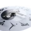 Yin Yang Chinese Kung Fu Wall Clock Martial Arts Home Decor Kung Fu Master Moving Needles Novelty Wall Watch Silent Movement 4