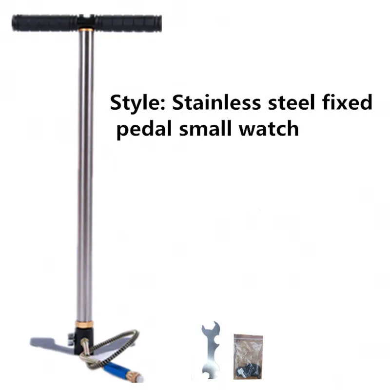 PUMP 30mpa 4500psi 3 Stage Hand Operated PCP Pump For Air Rifles Paintball  Mini High Pressure Compressor