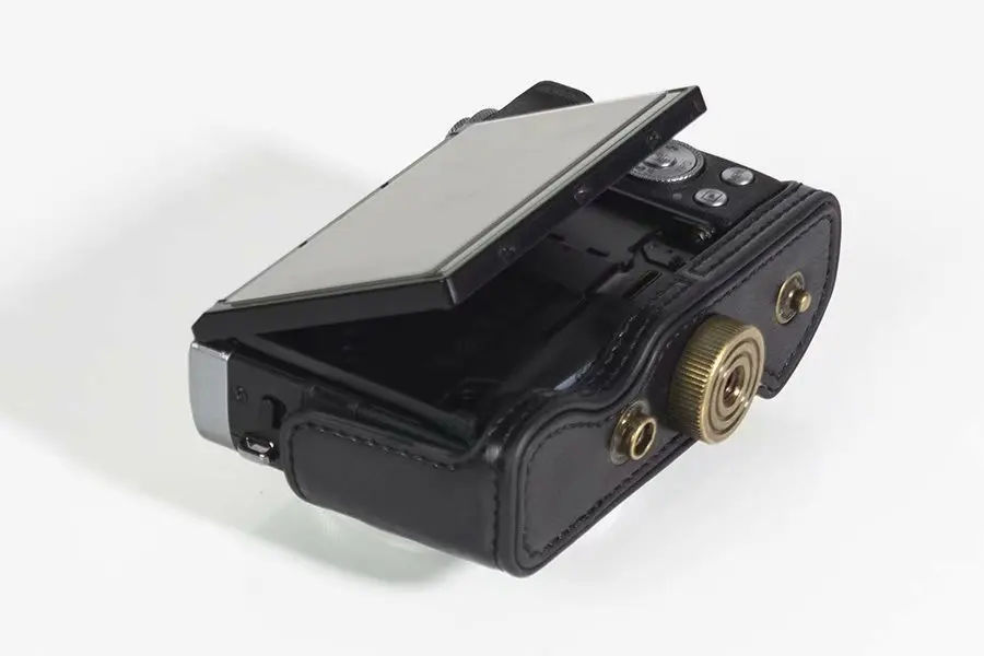 Чехол для камеры из искусственной кожи для Canon Powershot G7X mark 2 G7X II G7X2 G7XIII G7X III G7X Mark 3 чехол для камеры с ремешком 4,8