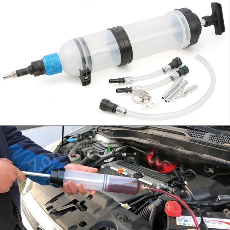 

1500CC hand-drawn car oil suction gun, manual oil change tool, self-maintenance, small oil pump, transparent and precise scale