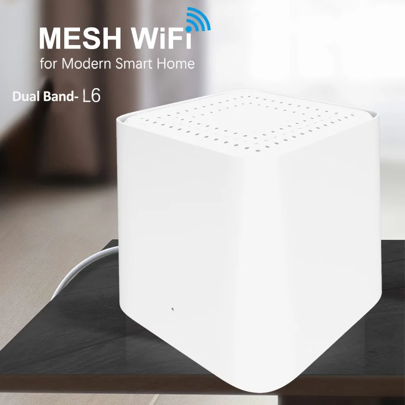 KuWFi Lưới WiFi Router 2.4G 5G AC1200 Kép Cả Nhà Lưới Hệ Thống WiFi Không Dây Cầu Repeater WiFi nhiều Vùng Phủ Sóng