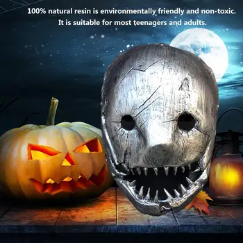 

2020 Butcher Mask Party Halloween Full Face Resin Mask Halloween Cosplay Party Killer Horror Game Mask Costume Accessory Masks