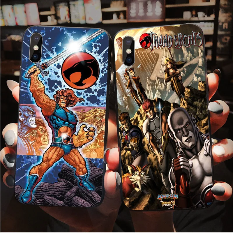 Чехол для iphone XR X 11 pro xs максимальный Чехол 7 8 6s 6 plus Мягкий чехол 5s se 5 animation Thundercats TPU силиконовый чехол мультяшный чехол