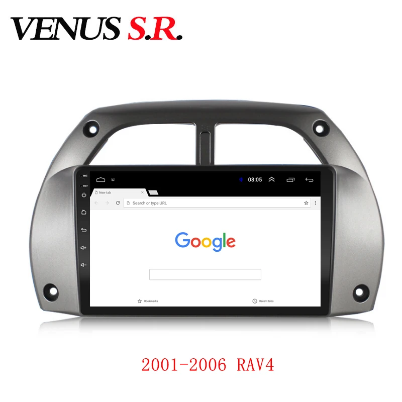 Автомобильный DVD-плеер VenusSR Android 9 1 GPS-навигация мультимедийный плеер для Toyota RAV4