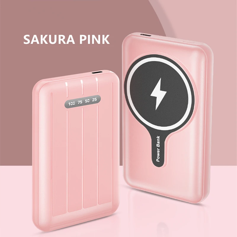 best portable charger for iphone 10000mAh 15W Power Bank Magnetic Wireless Fast Charger Powerbank Mobile Phone Battery For iPhone 12 13 Pro Max mi Xiaomi Samsung small power bank