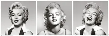 

Handmade Marilyn Monroe Canvas Painting Hand-Painted Canvas Monroe Wall Art Living Room Wall Decor for Home Decor