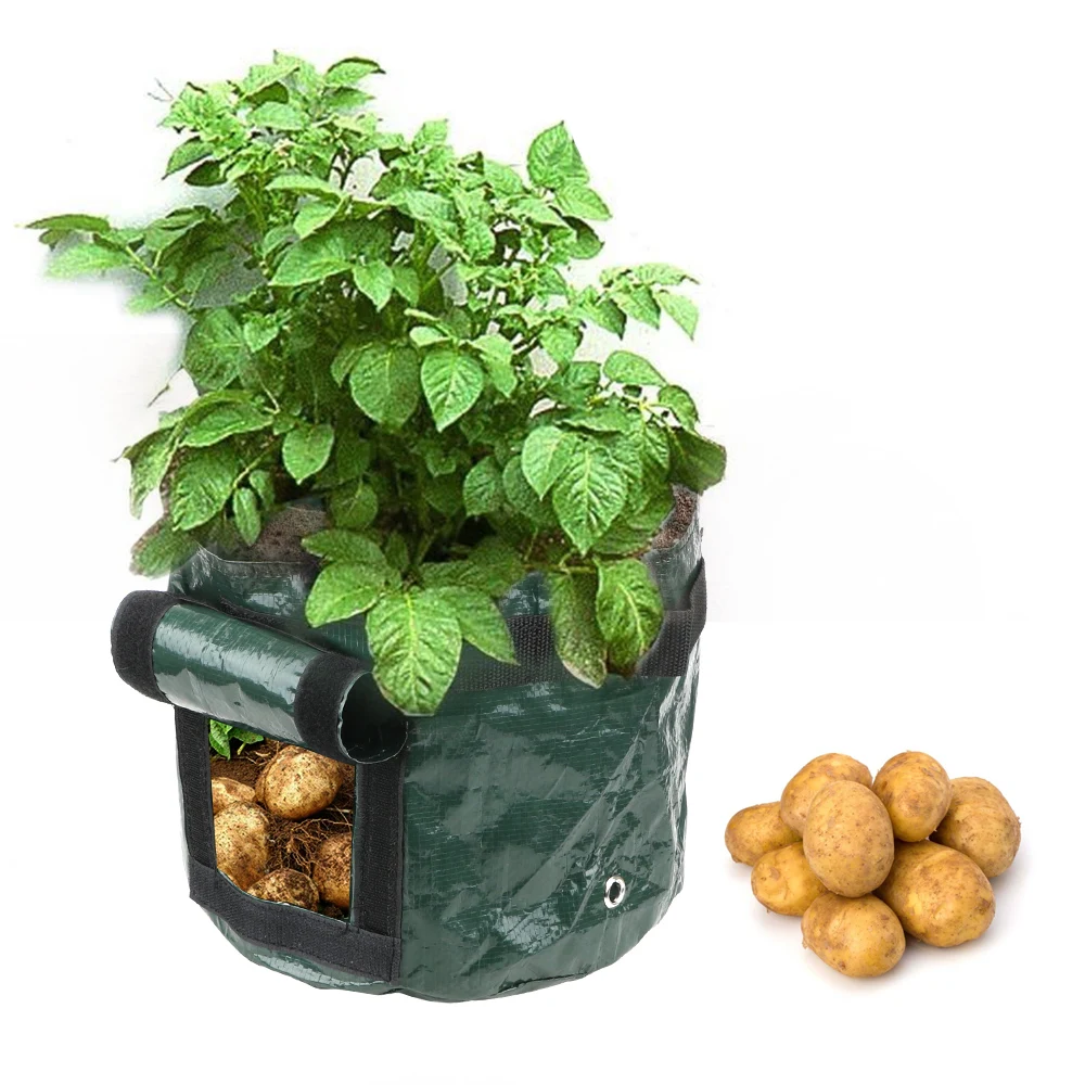 Plant Grow Bags Garden Supplies Vegetable Thicken Garden Pot 1Pcs DIY Potato Planter PE Cloth