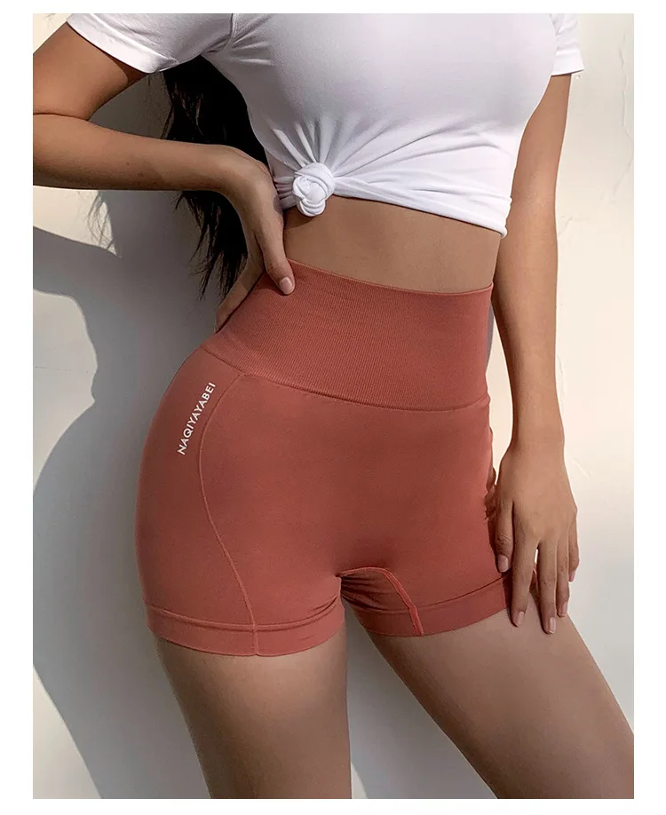 online clothes shopping Women shorts fitness thin high waist abdomen quick-drying running sports stretch peach hip clothing size pantalones color american eagle shorts