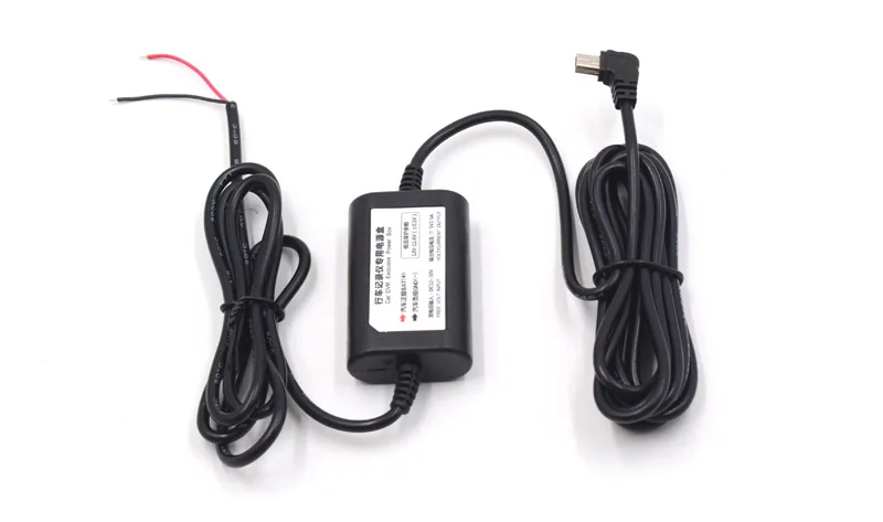 XCGaoon постоянного тока 12В/24В 5В 2.5A 3,1 м Mini USB жесткий провод комплект оборудования для Dash Cam Reaview зеркало Камера автомобильное зарядное устройство для GPS с автоматической зарядкой