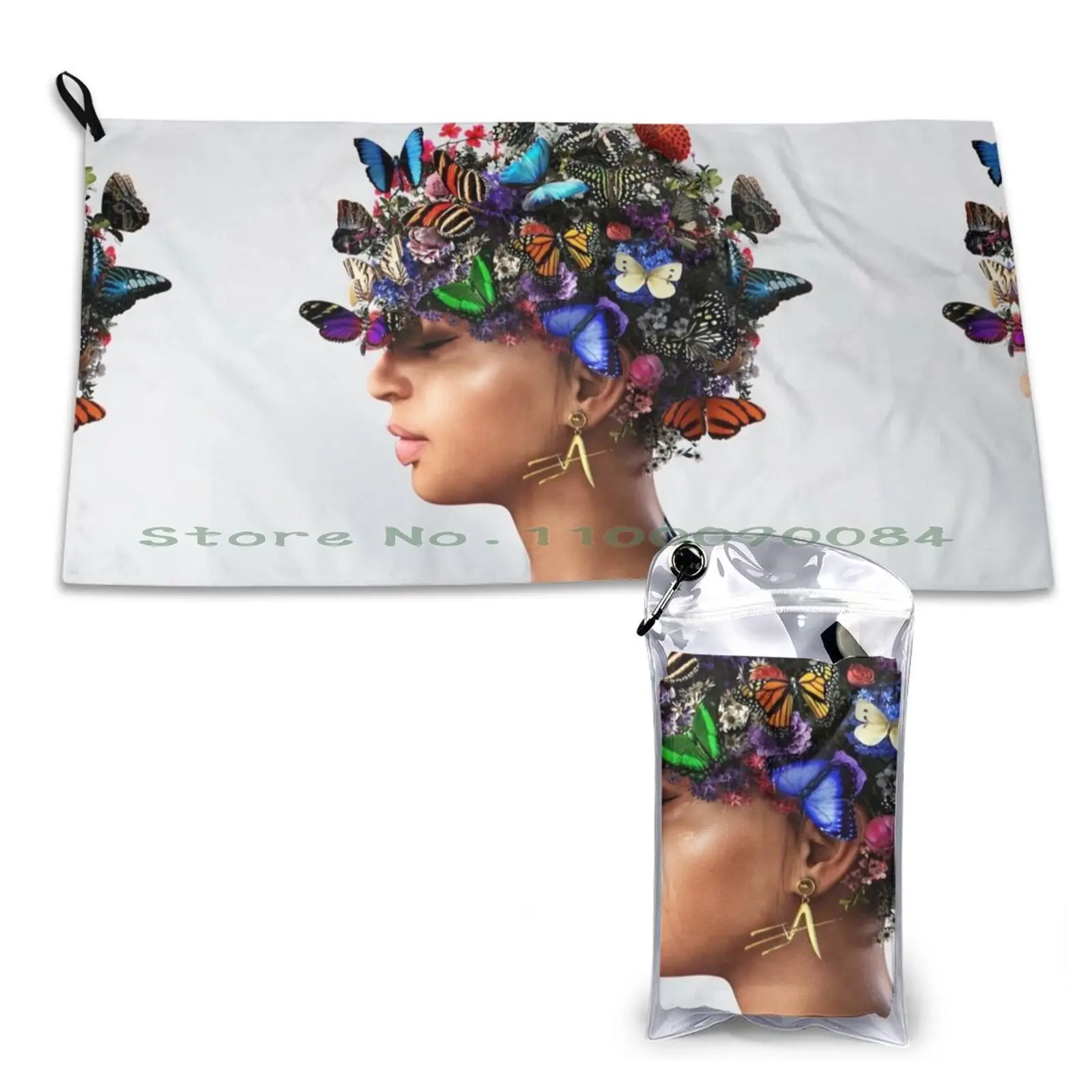 Eva Queen-Happiness Quick Dry Towel Gym Sports Bath Portable Verstapen Soft Sweat-Absorbent Fast Drying Pocket Comfortable