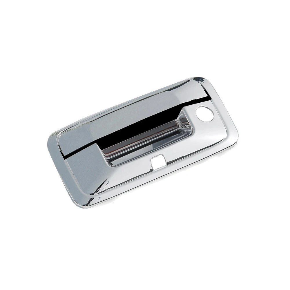Крышка ручки автомобиля для Chevy Silverado 1500/2500/3500 GMC Sierra Canyon Chevy Colorado хромированная крышка багажника с отверстием для камеры