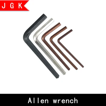 

6pcs/set high quality Durable End Hex Wrench Allen Key Hand Tools Metric Allen Nickel Plating Hexagon Keys L2 L2.5 L3 L4 l5 l6