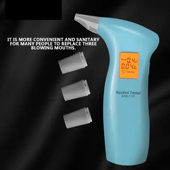 

Car Portable Blowing Alcohol Test Car Meter Alcohol Tester In-Car Blowing Home Special High Precision