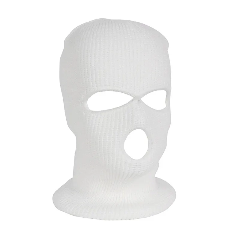 Мотоцикл Балаклава для нанесения маски на лицо полный щит теплый ветрозащитный дышащий Велоспорт Защита лыжника анти-УФ солнцезащитные шапки шлем Прямая поставка - Цвет: Белый