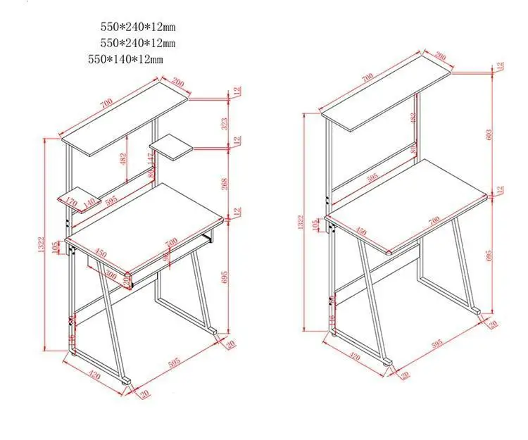 Pliante Bureau Meuble подставка для ноутбука Escrivaninha Escritorio Schreibtisch офисная прикроватная тумбочка для ноутбука Меса стол для учебы компьютерный стол