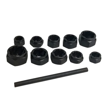 

11Pcs Extractor Tools Anti-corrosion Black Removal Screw Wear resistance