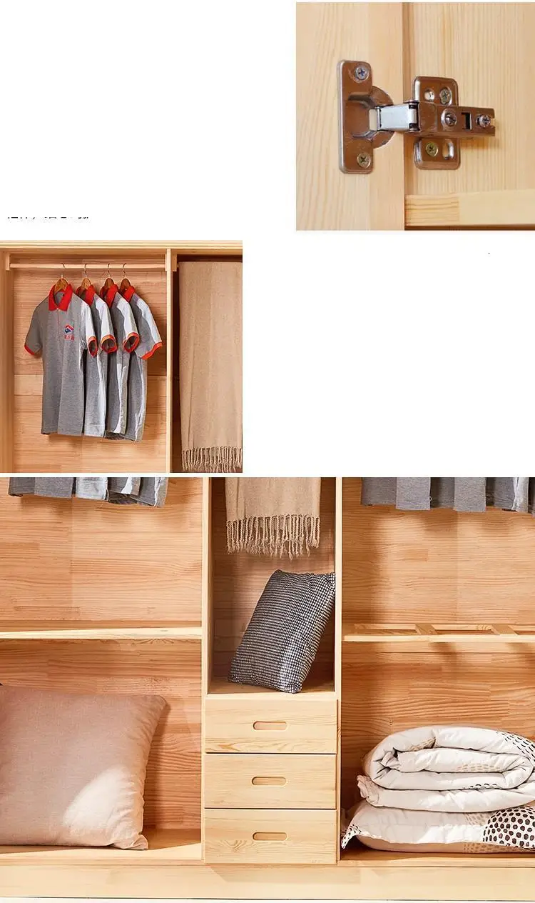 Meuble Rangement Armario Ropero Home Lemari Pakaian Madera деревянный потертый шик деревянный шкаф для спальни